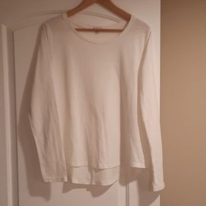Gap Long sleeve white shirt